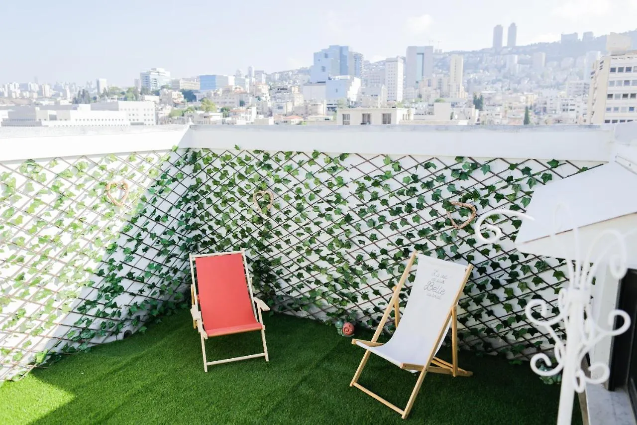 公寓 Unique Penthouse In Center Of 海法
